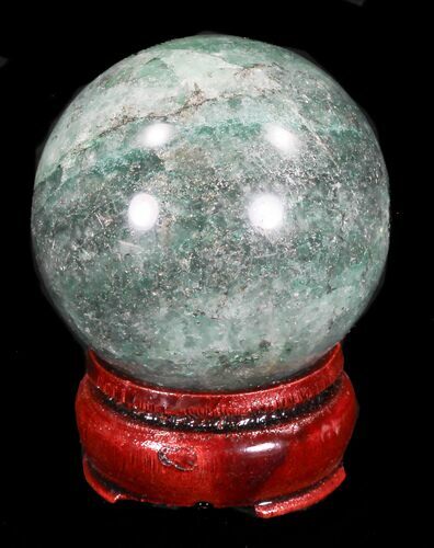 Aventurine (Green Quartz) Sphere - Glimmering #32140